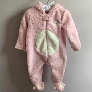 Baby Bunny Pajama/Bodysuit Pink